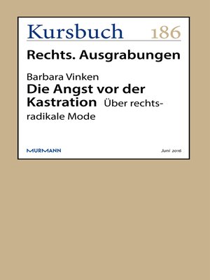 cover image of Die Angst vor der Kastration